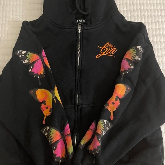 Iamgia | Jackets & Coats | I Am Gia Butterfly Hoodie | Poshmark